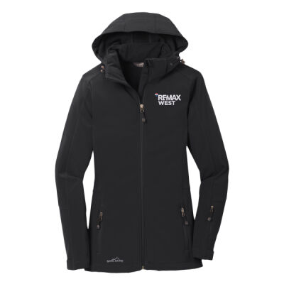 Eddie Bauer Ladies Hooded Soft Shell Parka - RE/MAX West Thumbnail