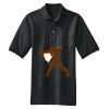Heavyweight Cotton Pique Polo with Pocket Thumbnail