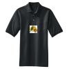 Heavyweight Cotton Pique Polo with Pocket Thumbnail