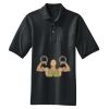 Heavyweight Cotton Pique Polo with Pocket Thumbnail