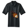 Heavyweight Cotton Pique Polo with Pocket Thumbnail