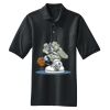 Heavyweight Cotton Pique Polo with Pocket Thumbnail