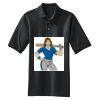 Heavyweight Cotton Pique Polo with Pocket Thumbnail