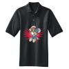 Heavyweight Cotton Pique Polo with Pocket Thumbnail
