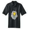 Heavyweight Cotton Pique Polo with Pocket Thumbnail