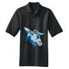Heavyweight Cotton Pique Polo with Pocket Thumbnail