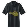 Heavyweight Cotton Pique Polo with Pocket Thumbnail