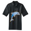 Heavyweight Cotton Pique Polo with Pocket Thumbnail