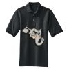 Heavyweight Cotton Pique Polo with Pocket Thumbnail