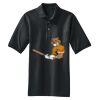 Heavyweight Cotton Pique Polo with Pocket Thumbnail