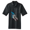Heavyweight Cotton Pique Polo with Pocket Thumbnail