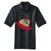 Heavyweight Cotton Pique Polo with Pocket Thumbnail