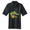 Heavyweight Cotton Pique Polo with Pocket Thumbnail