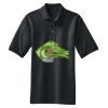 Heavyweight Cotton Pique Polo with Pocket Thumbnail