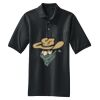 Heavyweight Cotton Pique Polo with Pocket Thumbnail