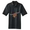 Heavyweight Cotton Pique Polo with Pocket Thumbnail