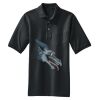 Heavyweight Cotton Pique Polo with Pocket Thumbnail