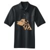 Heavyweight Cotton Pique Polo with Pocket Thumbnail