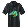 Heavyweight Cotton Pique Polo with Pocket Thumbnail