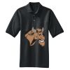 Heavyweight Cotton Pique Polo with Pocket Thumbnail