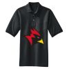 Heavyweight Cotton Pique Polo with Pocket Thumbnail