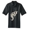 Heavyweight Cotton Pique Polo with Pocket Thumbnail