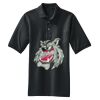 Heavyweight Cotton Pique Polo with Pocket Thumbnail