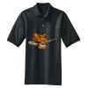 Heavyweight Cotton Pique Polo with Pocket Thumbnail