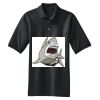 Heavyweight Cotton Pique Polo with Pocket Thumbnail