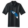 Heavyweight Cotton Pique Polo with Pocket Thumbnail