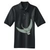 Heavyweight Cotton Pique Polo with Pocket Thumbnail