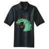 Heavyweight Cotton Pique Polo with Pocket Thumbnail