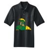Heavyweight Cotton Pique Polo with Pocket Thumbnail
