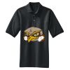 Heavyweight Cotton Pique Polo with Pocket Thumbnail