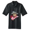 Heavyweight Cotton Pique Polo with Pocket Thumbnail