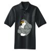 Heavyweight Cotton Pique Polo with Pocket Thumbnail