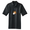 Heavyweight Cotton Pique Polo with Pocket Thumbnail