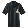 Heavyweight Cotton Pique Polo with Pocket Thumbnail