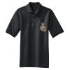 Heavyweight Cotton Pique Polo with Pocket Thumbnail