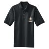 Heavyweight Cotton Pique Polo with Pocket Thumbnail