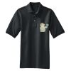 Heavyweight Cotton Pique Polo with Pocket Thumbnail