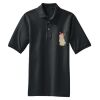 Heavyweight Cotton Pique Polo with Pocket Thumbnail