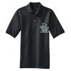 Heavyweight Cotton Pique Polo with Pocket Thumbnail