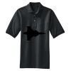 Heavyweight Cotton Pique Polo with Pocket Thumbnail