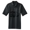 Heavyweight Cotton Pique Polo with Pocket Thumbnail