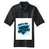 Heavyweight Cotton Pique Polo with Pocket Thumbnail