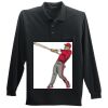 Long Sleeve Silk Touch Polo with Pocket Thumbnail
