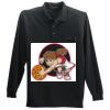 Long Sleeve Silk Touch Polo with Pocket Thumbnail
