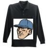 Long Sleeve Silk Touch Polo with Pocket Thumbnail