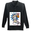 Long Sleeve Silk Touch Polo with Pocket Thumbnail